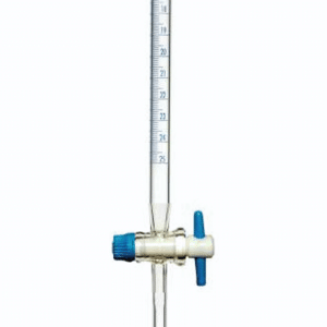 Bureta graduada (Vidrio Borosilicato)