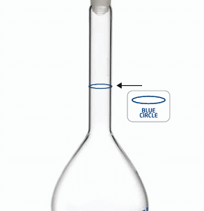 Matraz de aforo (Vidrio Borosilicato)